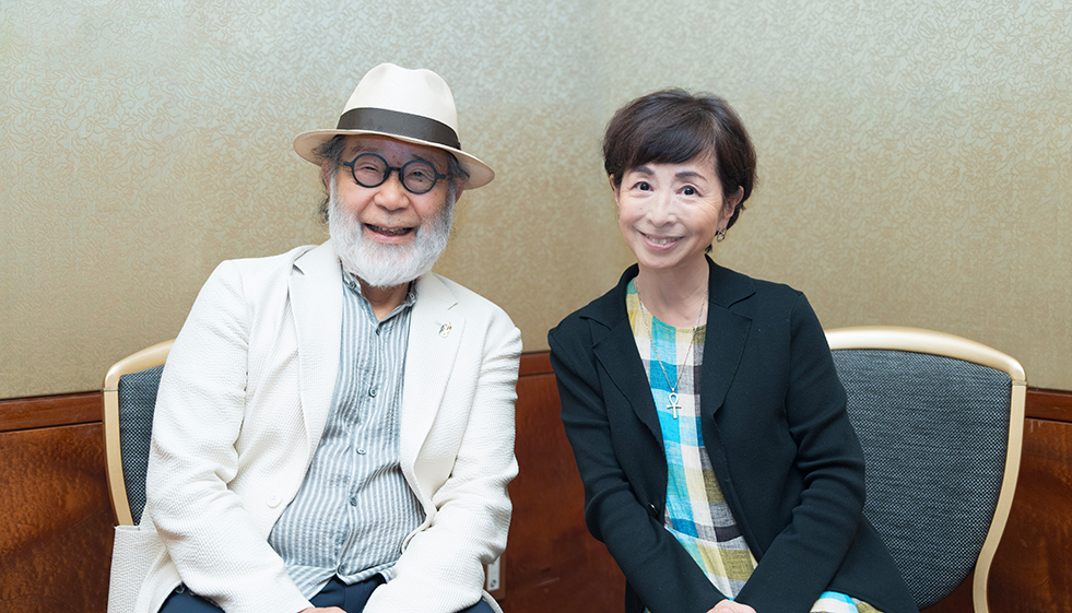 天井はサラリとすり抜けるのが〝サワコ流〟（鎌田實×阿川佐和子）