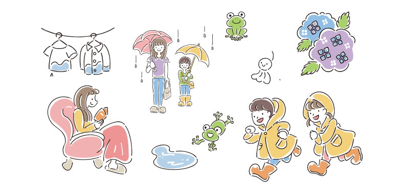 梅雨の時こそ幸福力をアップさせましょう