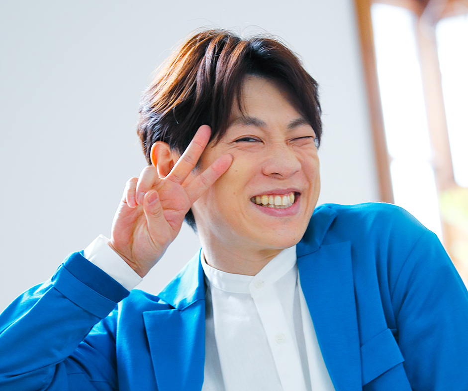 一人ひとりと"対話"するような気持ちで歌います！（横山だいすけさん）